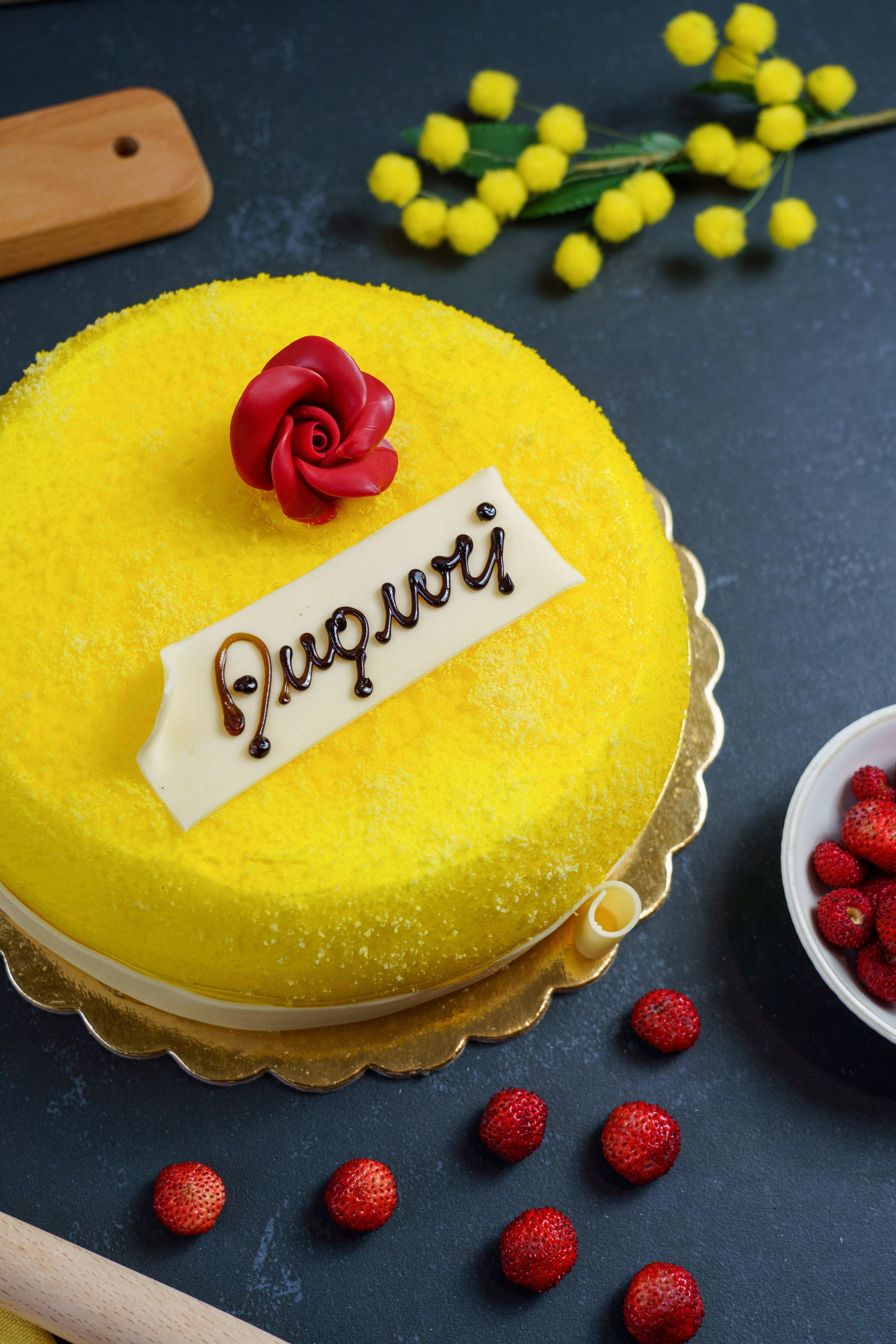 FABIO TUCCILLO: UNA MIMOSA PER LA FESTA DELLA DONNA 